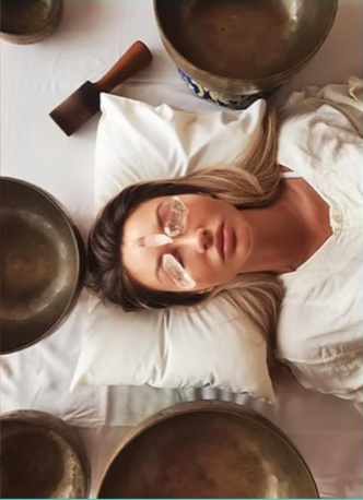 Nervous system recovery with Himalayan singing bowls